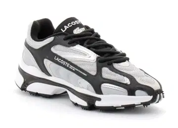 미사용 새상품 박스 포함 LACOSTE 스포츠 스니커즈 그레이/블랙