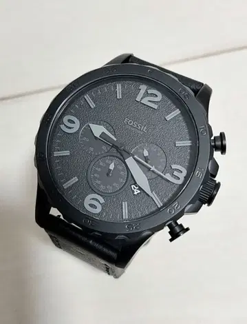 [ 새상품급 ] Fossil 파슬 nate JR1354 블랙 x 블랙
