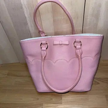 로디스포토 벚꽃 모티브의 정말 귀여운 핑크 토트