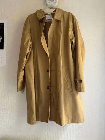 coen 베이지 트렌치코트 X-LARGE