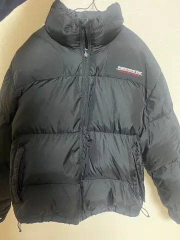thisisneverthat 블랙 다운 자켓 M