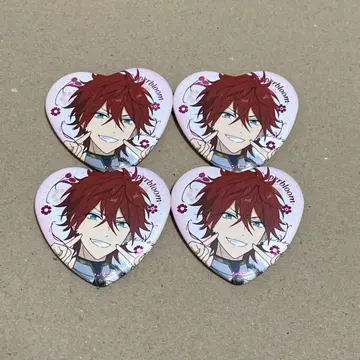 앙스타 스타포니 하트 캔뱃지 린네