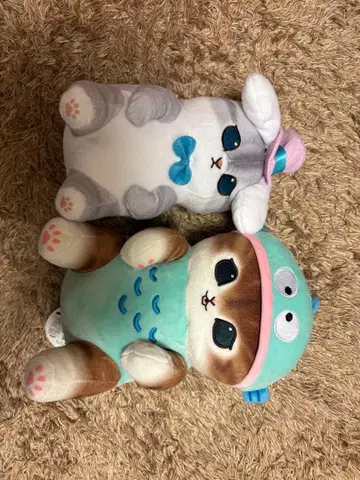 mofusand x 산리오 캐릭터즈 BIG 봉제 인형