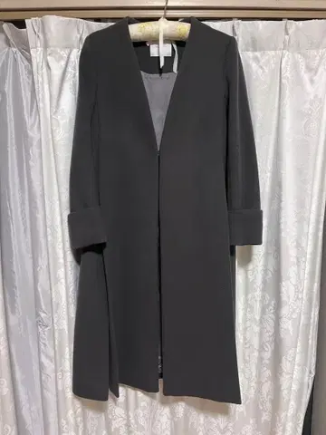 [ 주말 가격 ] STUDIOUS 그레이 롱 코트