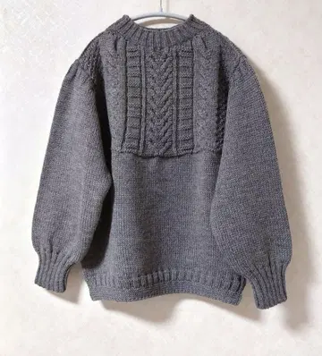 네스트로브 건지 울렌즈 울 스웨터 36 그레이