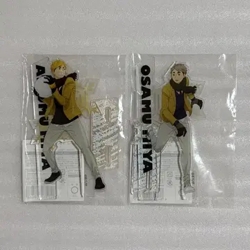 하이큐 눈놀이 아크릴 스탠드 아크스타 미야 아츠무 미야 오사무