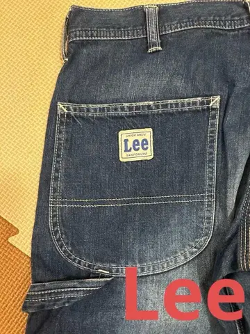 분위기 귀 페이드 귀 수염 Lee 페인터 팬츠