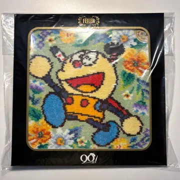 [ 미사용 새상품 ] FEILER 페이러 코로스케 플라워 콜라보 손수건