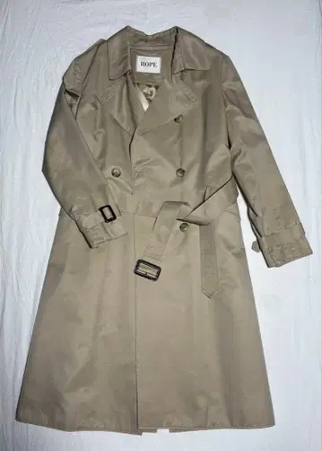 ROPE 베이지 트렌치코트