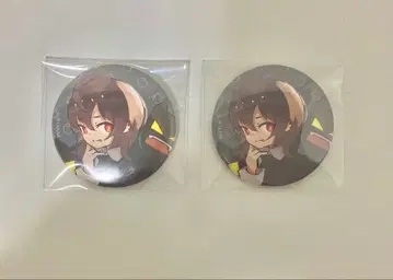 우리 친필 캔뱃지 2개