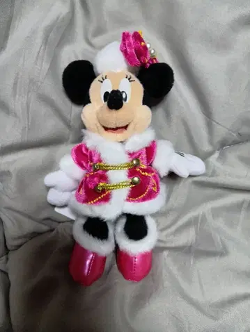 크리스마스 위시 컬러 오브 크리스마스 미니 마우스 인형 배지