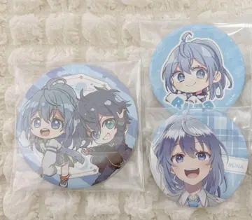 루나 씨 캔뱃지 3개