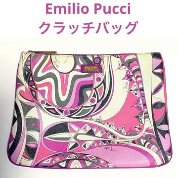 [ 새상품급 ] EMILIO PUCCI 에밀리오 푸치 클러치백 푸치 패턴