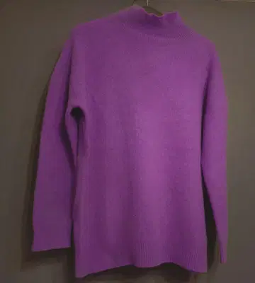보라색 터틀넥 스웨터 Beauty&Youth 유나이티드 애로우즈