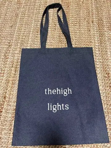 thehighlights 에코백 데님 원단