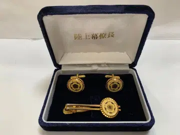 [ 레어 구하기 어려움 ] 벚꽃 문양 커프스 넥타이핀 세트