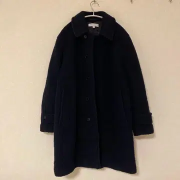 BEAUTY&YOUTH UNITED ARROWS 미들 울 코트 네이비