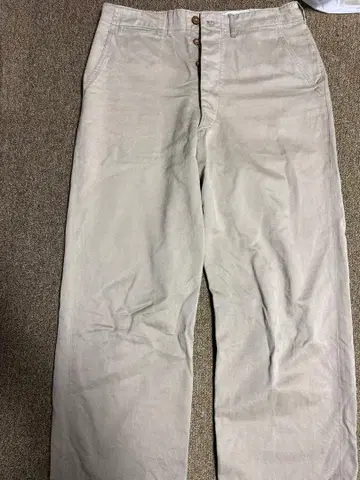 40s US Military Twill Pants Size W33 L31