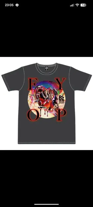 B'z FYOP 티셔츠 2025