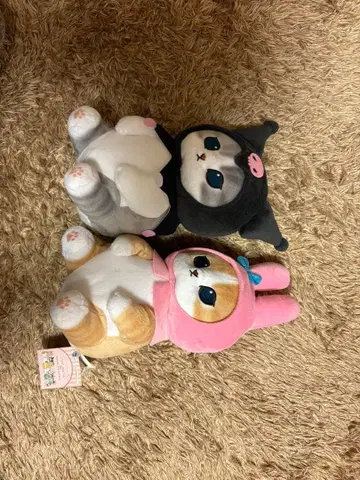 mofusand x 산리오 캐릭터즈 BIG 봉제 인형