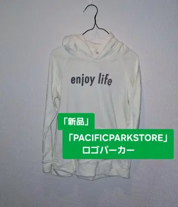 새상품 [ PACIFIC PARK STORE ] 로고 후드티 사이즈