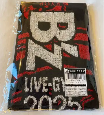 [ 미사용 새상품 ] B'z LIVE 2025 -FYOP- 루프 타월