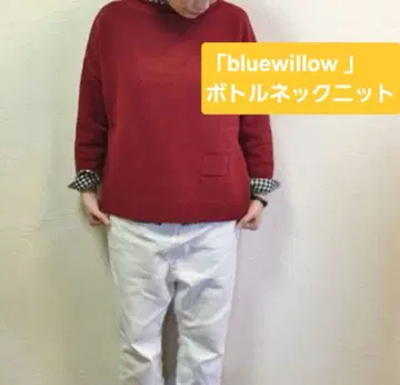 [ bluewillow ] 보틀넥 니트