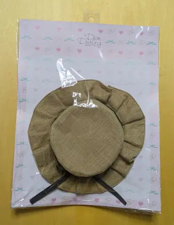 플리츠 햇 [ 블랙 리본 ] 주니 문 네오 브라이스 아웃핏