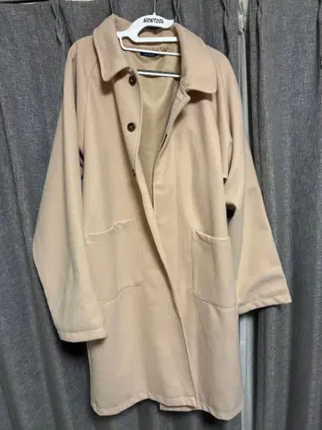 ITEMS URBAN RESEARCH 베이지 롱 코트