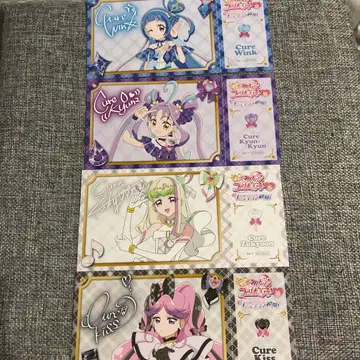 너와 아이돌 프리큐어 전 입장 혜택 티켓풍 4장 세트