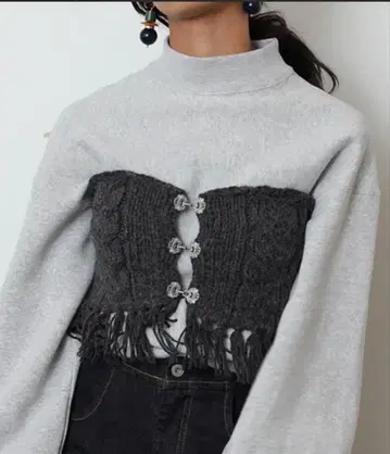 TODAYFUL 니트 뷔스티에