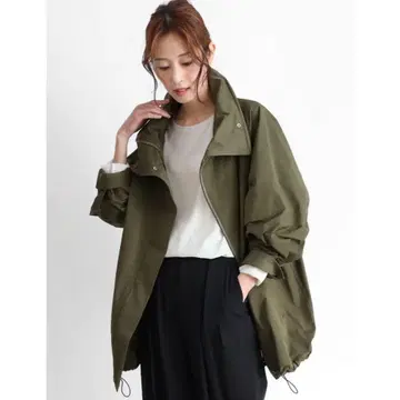 [ 새상품 ] CLOVE 클로브 스탠드 카라 블루종 코트 야마다야