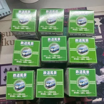 타카라 철도 풍경 엔조이큐브 9개 세트