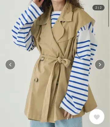 mystic 판초 베스트 트렌치