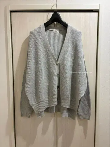 siro de labonte 시로데라봉테 사이드 슬릿 코튼 가디건