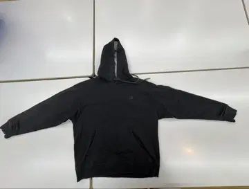 챔피온 블랙 후드티 US L