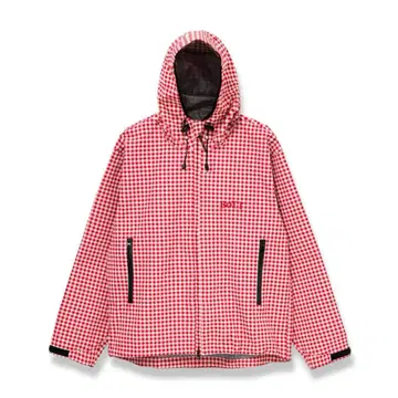 BoTT 깅엄 쉘 재킷 (레드) L