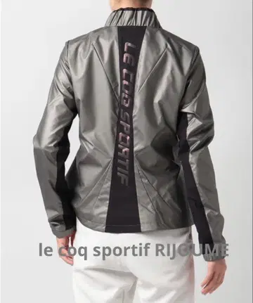 새상품 Le cop sportif RIJOUME 오로라 프린트 블루종