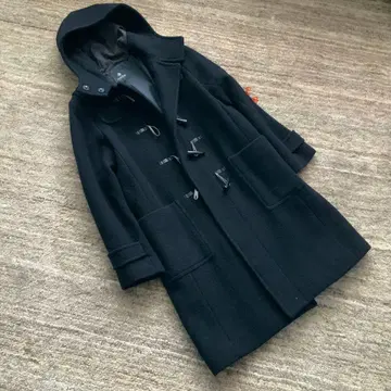 나노 유니버스 더플 코트 블랙 38 M