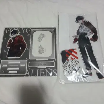 도쿄 에이리언즈 유염 아크릴 스탠드 2개 세트