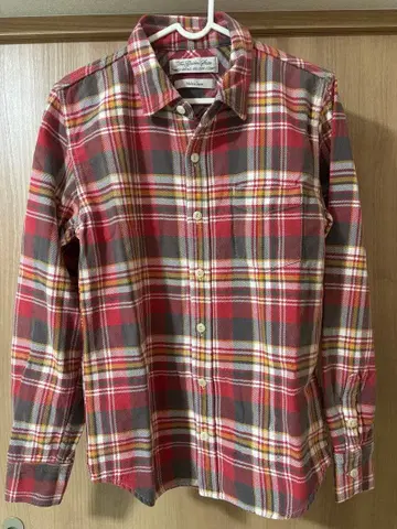 REMI RELIEF BEAMS + 별주 긴팔 체크 셔츠 S 사이즈