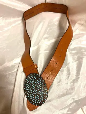 FRANK DANIEL 버클 가죽 벨트