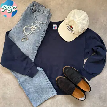 C-boy style Vol.58 러셀 80s 러셀 맨투맨