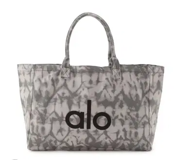 alo 그레이 타이다이 토트백