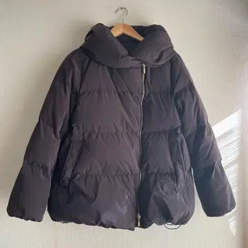 스픽 앤 스팬 숄카라 다운 자켓 블랙 M 사이즈