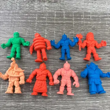 근육맨 지우개 8개 세트