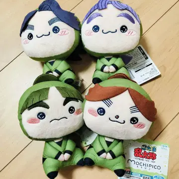 닌타마 란타로 모찌피코 봉제 인형 4개 세트