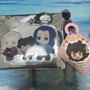 라오허우전기 2 드링크 특전 아크릴 키링