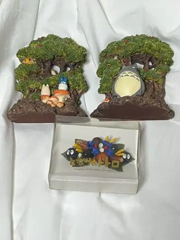 익명 배송만/이웃집 토토로 북엔드&머리핀