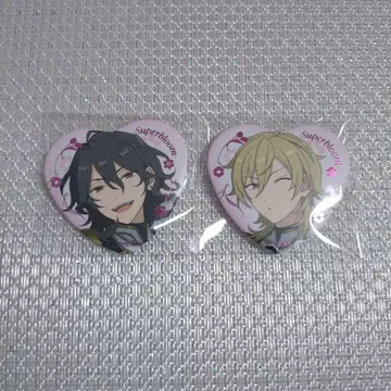 앙스타 스타포니 4th 사쿠마 레이 히카제 카오루 하트 캔뱃지
